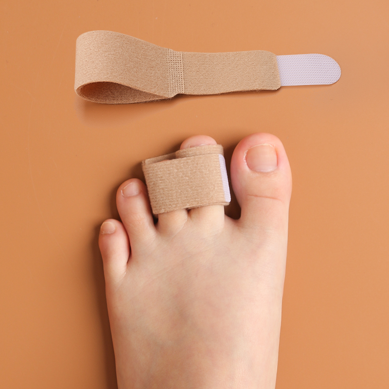 Broken Toe Wraps Cushioned Bandages Hammer Toe Separator Splints，Toe ...