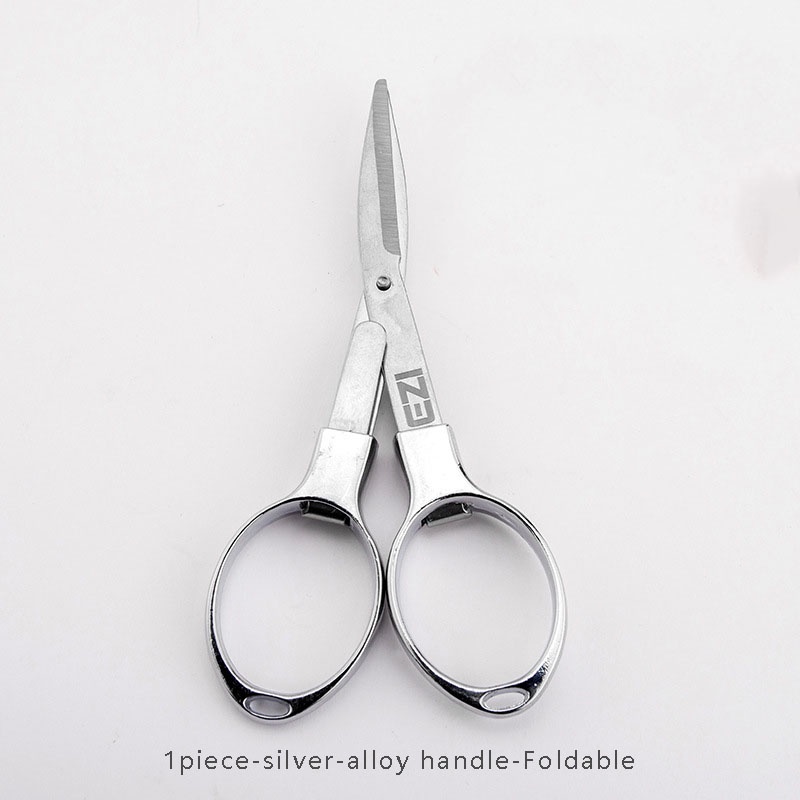 Mini delicate folding scissors Zinc alloy 8-shape d stretch Paper ...