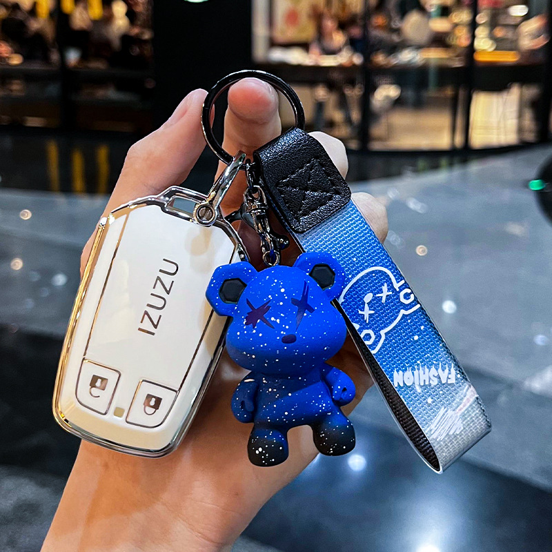 Isuzu Car Remote Key Case For Isuzu D-MAX Key Cover Keychain ...