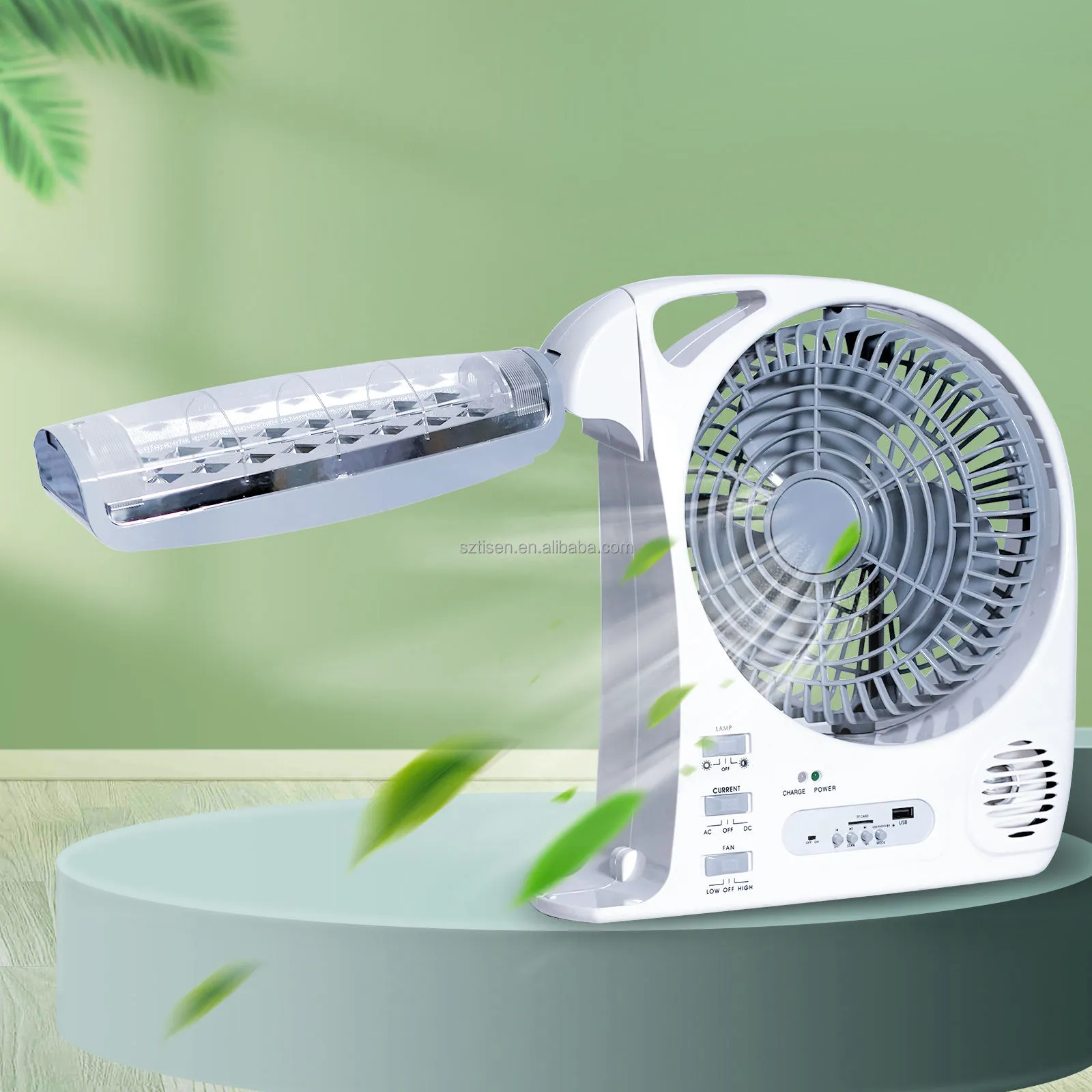 【Malaysia Spot Sale】Table Fan Light Small Fan Light 8 inch ...