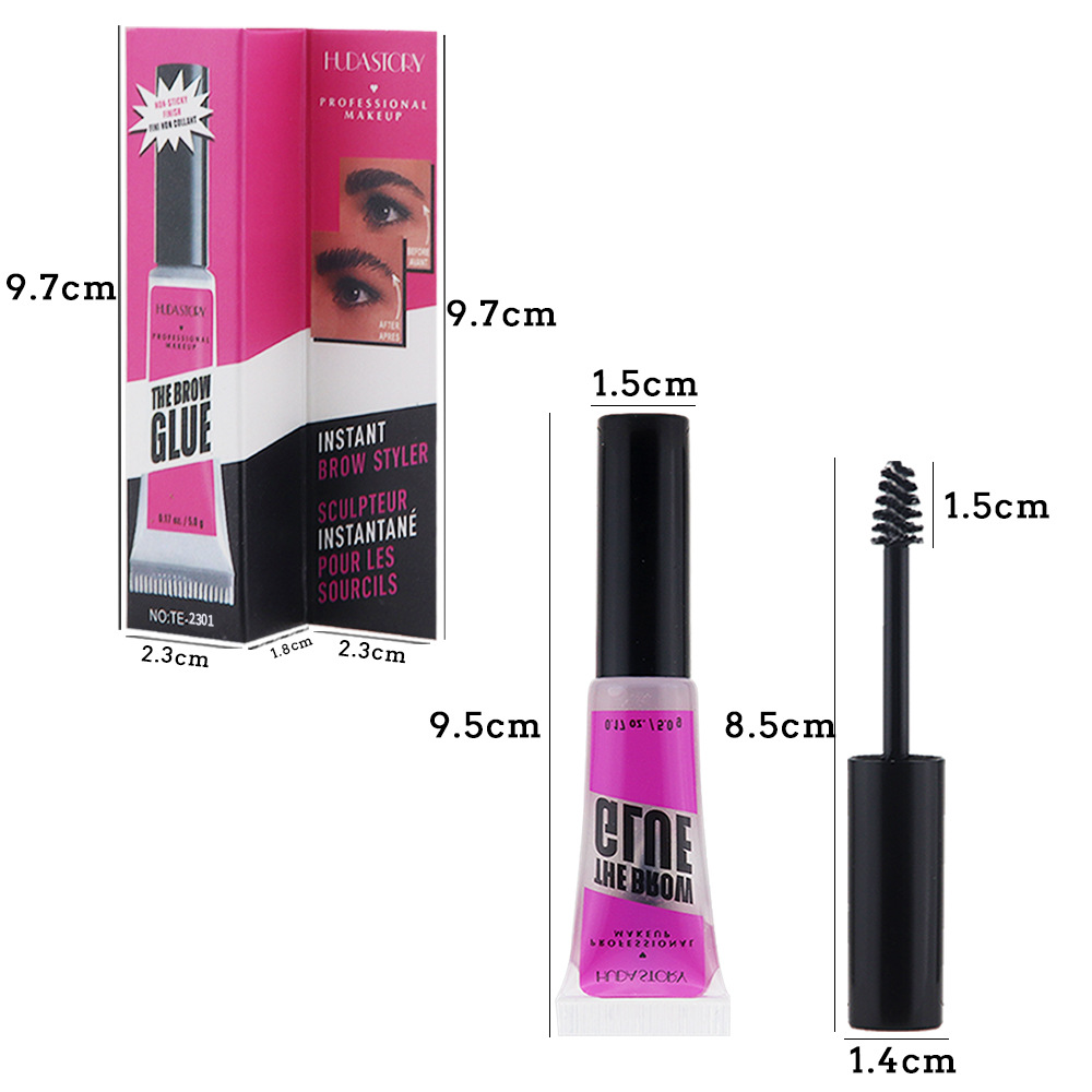 Eyebrow Glue Styling Browglue Transparent Waterproof Wild Eyebrow Cream