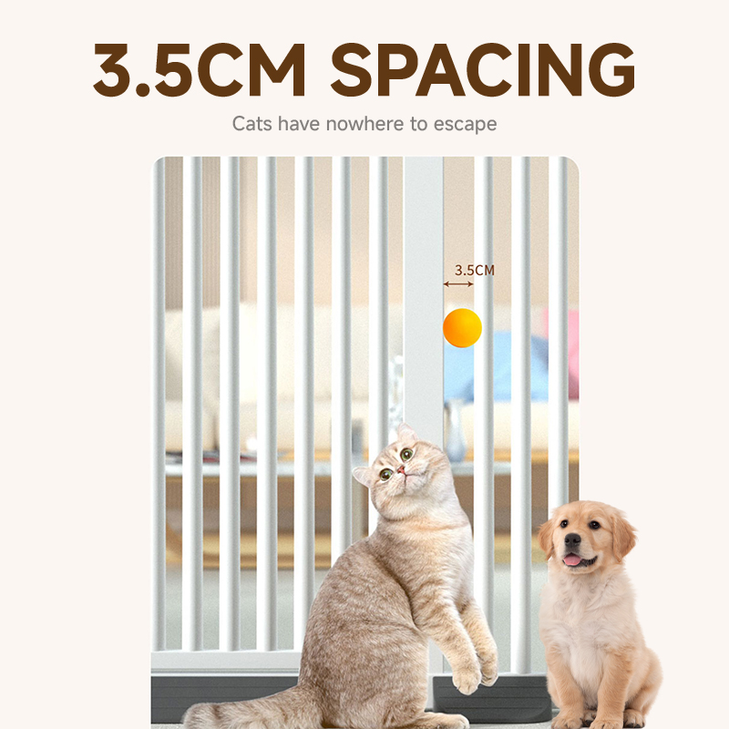 150CM Extra Tall Cat Gate,Pagar kucing Auto Close Open,Cat gate barrier ...
