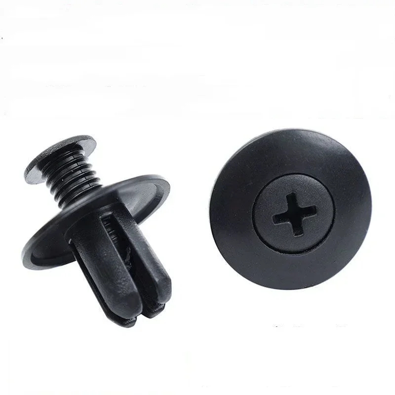 8mm plastic rivet fastener Screws Car bumper fender Black rivet auto ...