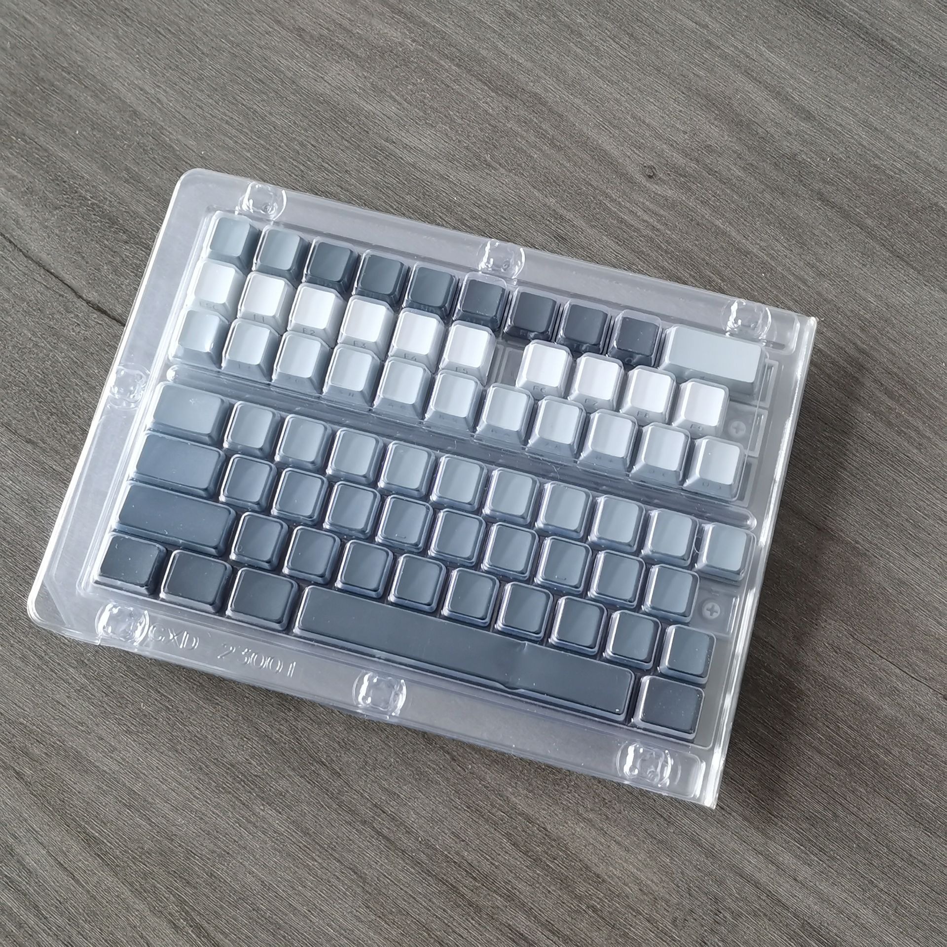 -LWMY- Polar Day Mechanical Keyboard Side Printing Keycap Doubleshot ...