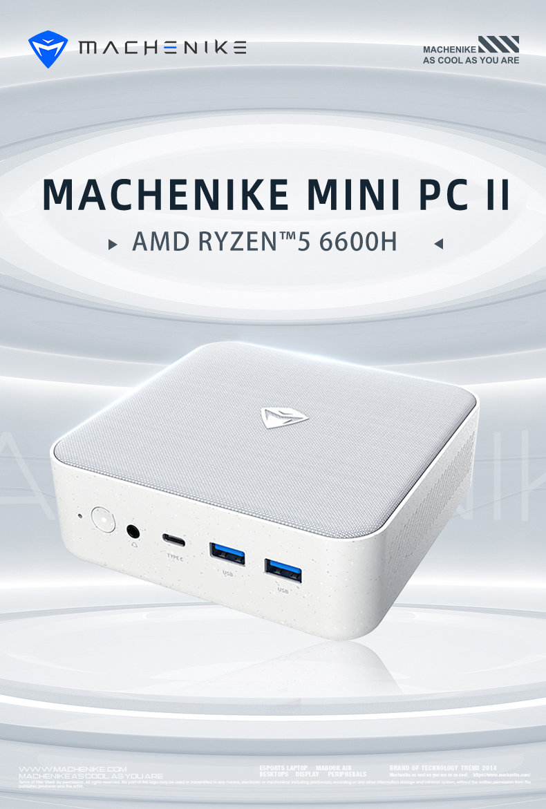 Machenike Mini PC II, Intel i7-13620H, AMD Ryzen7 7840H, AMD Ryzen5 ...