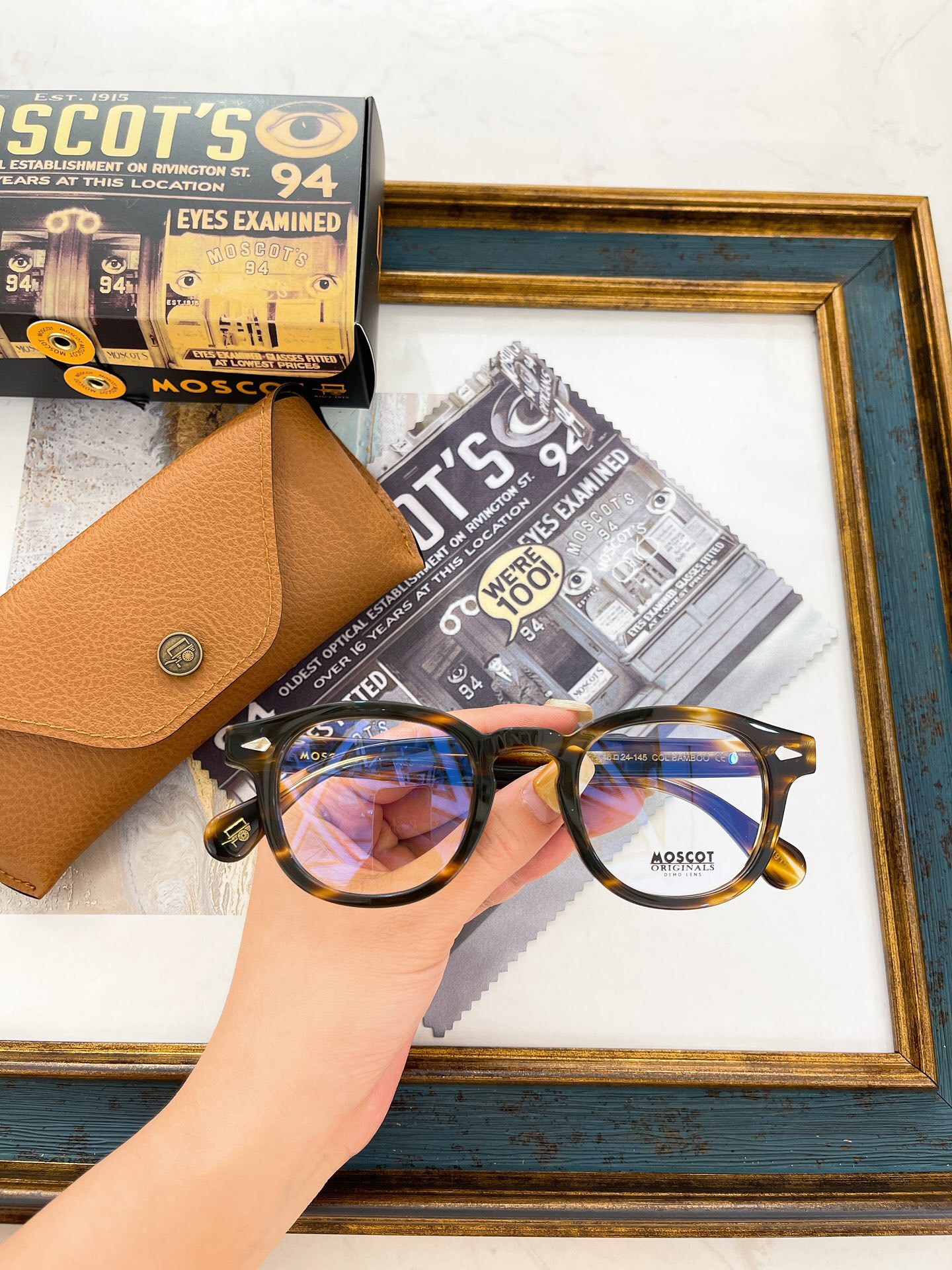 [High Quality] MOSCOT Glasses LEMTOSH Retro Round Fashion Glasses Frame ...