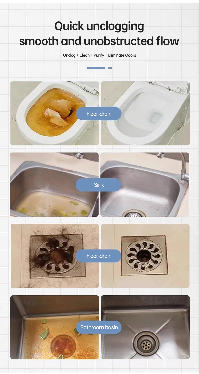 Japan Powerful Sink Drain Cleaner Drain Declogger Pipe Declogger ...