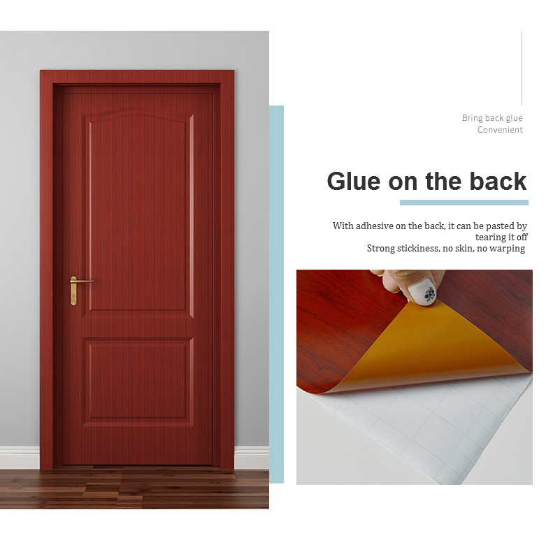 Door sticker waterproof and moisture proof old furniture renovation PVC ...