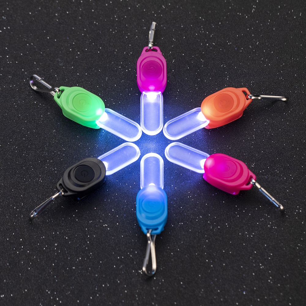 Alonefire Y04 Mini Keychain Flashlight Emergency Safety Light Night ...