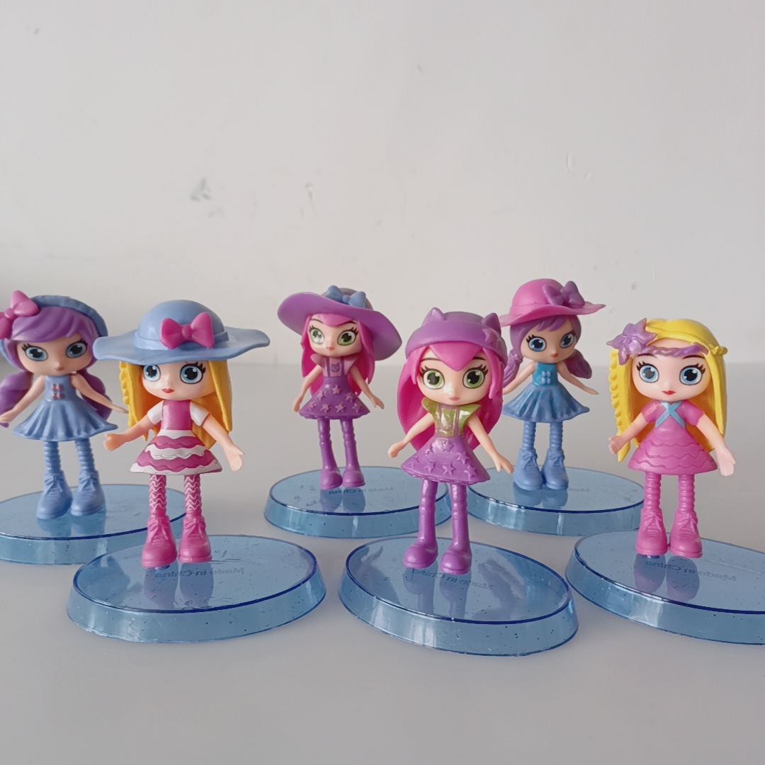 6pcs Set 9cm Anime My Little Pony Friendship Is Magic Twilight Sparkle 