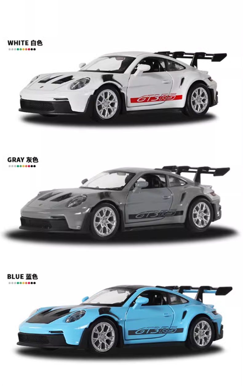 RMZ City Collection Series Porsche 911 GT3 RS (White) Die-Cast Model main image 1
