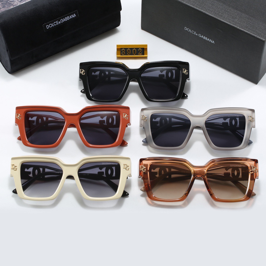 2024 luxury brand retro fashion classic men's square sunglasses ...