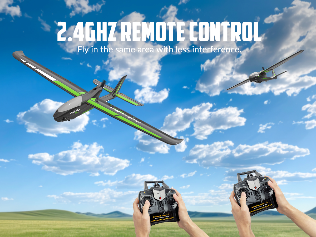 VOLANTEXRC RC Airplane EPP Foam 2.4GHz 4 Channel Ranger600 Fixed Wing 6 ...