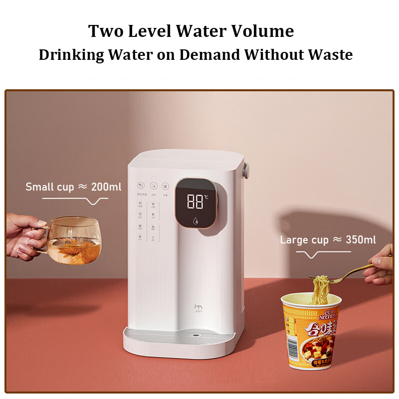 JMEY T2 PRO Home Office Desktop Instant Hot Water Dispenser with 3L