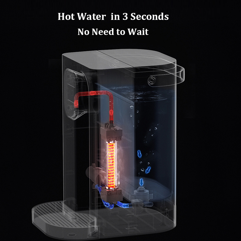 JMEY T2 PRO Home Office Desktop Instant Hot Water Dispenser with 3L