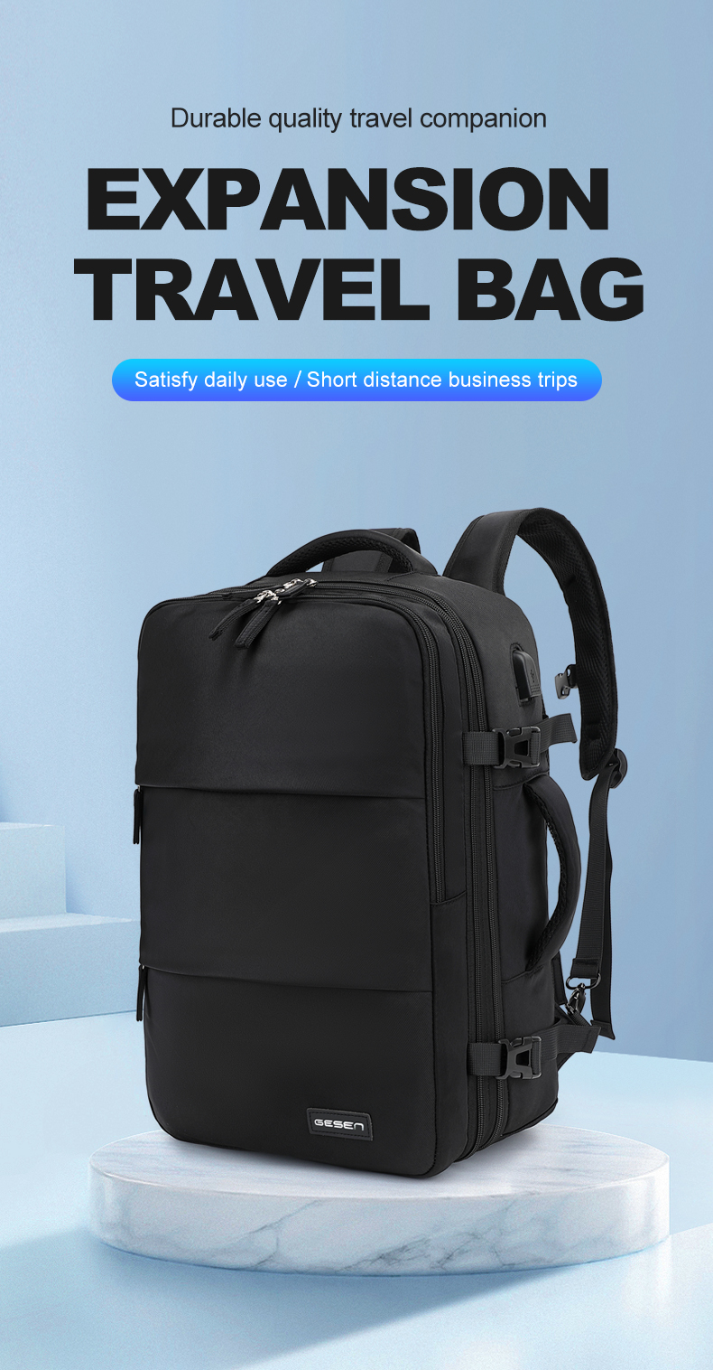 my available 40L travel Bagpack Expandable waterproof carry on backpack