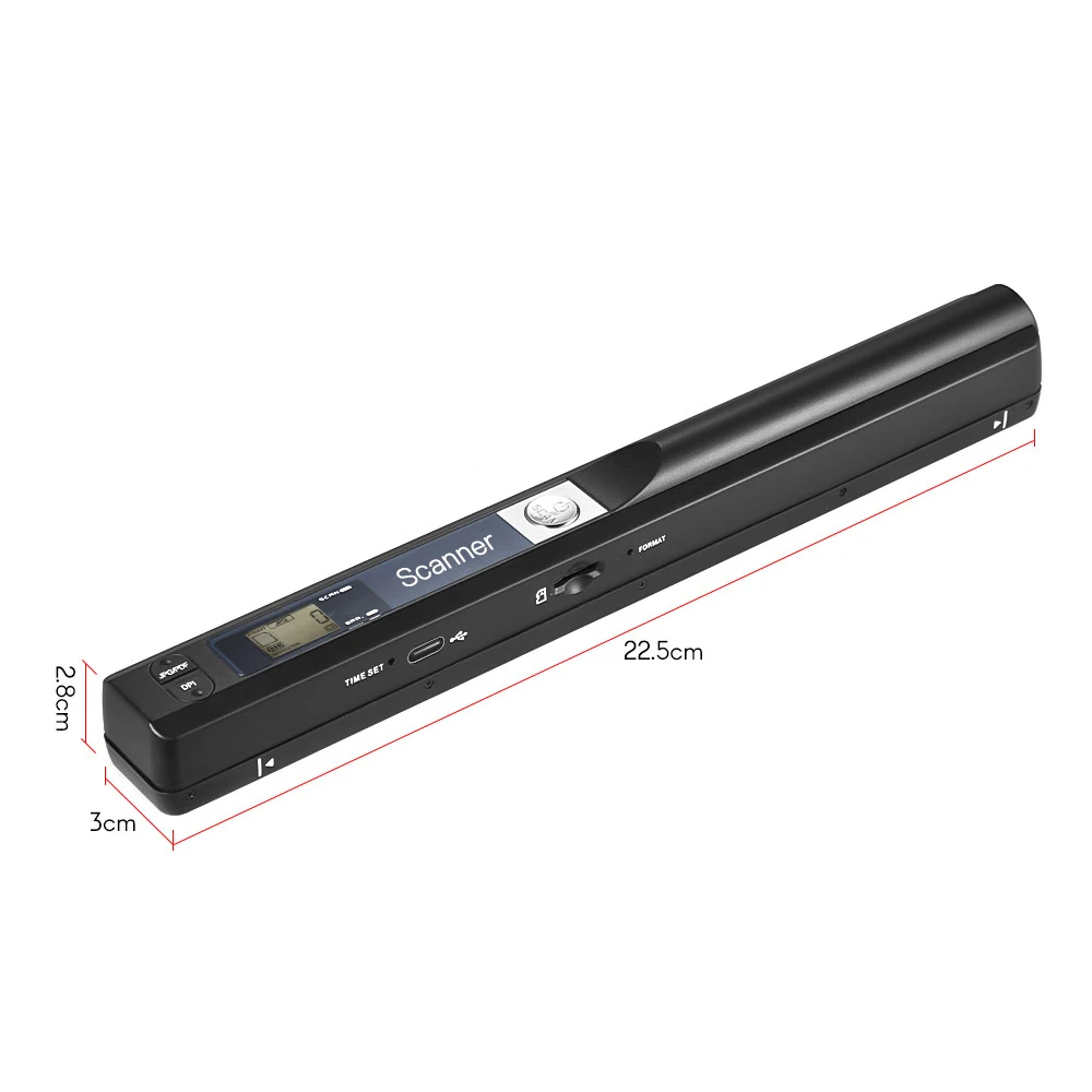 A4 Scaner Portable Mini document Scanner JPG/PDF Format Document Image ...