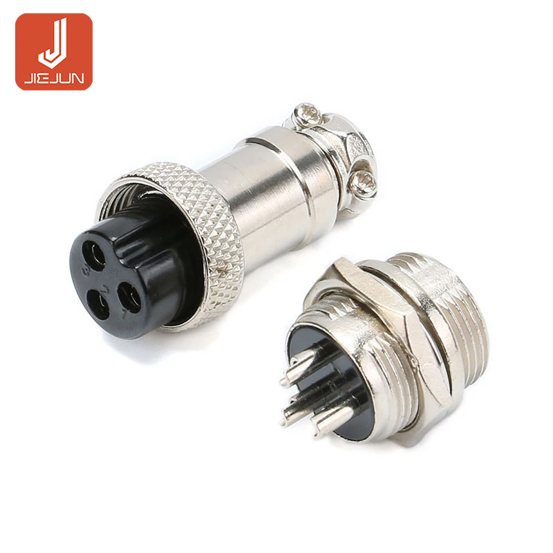 5pcs 1 Pair GX12 GX16 2P 3P 4P 5P 6P 7P 8P Pin Male Female Docking ...