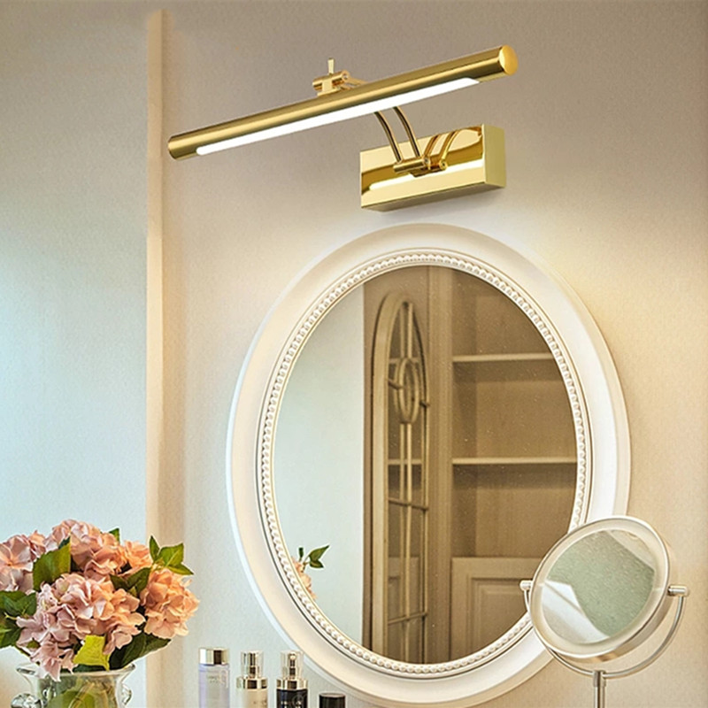 Mirror Wall Lamps Bathroom Modern Wall Lights 43CM 55CM 9W 12W Toilet