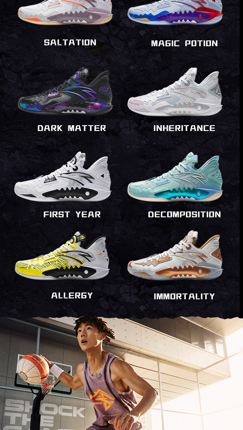 Kyrie Irving] ANTA Men SHOCK WAVE Basketball Shoes KAI