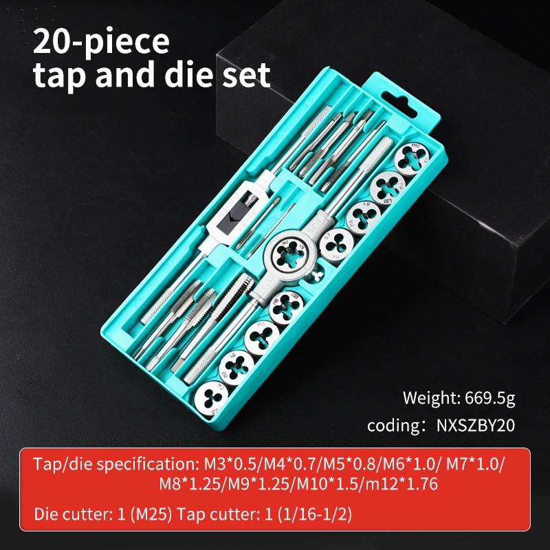 Professional Multipurpose Thread Cutting Kit 40-Piece Metric Tap And ...