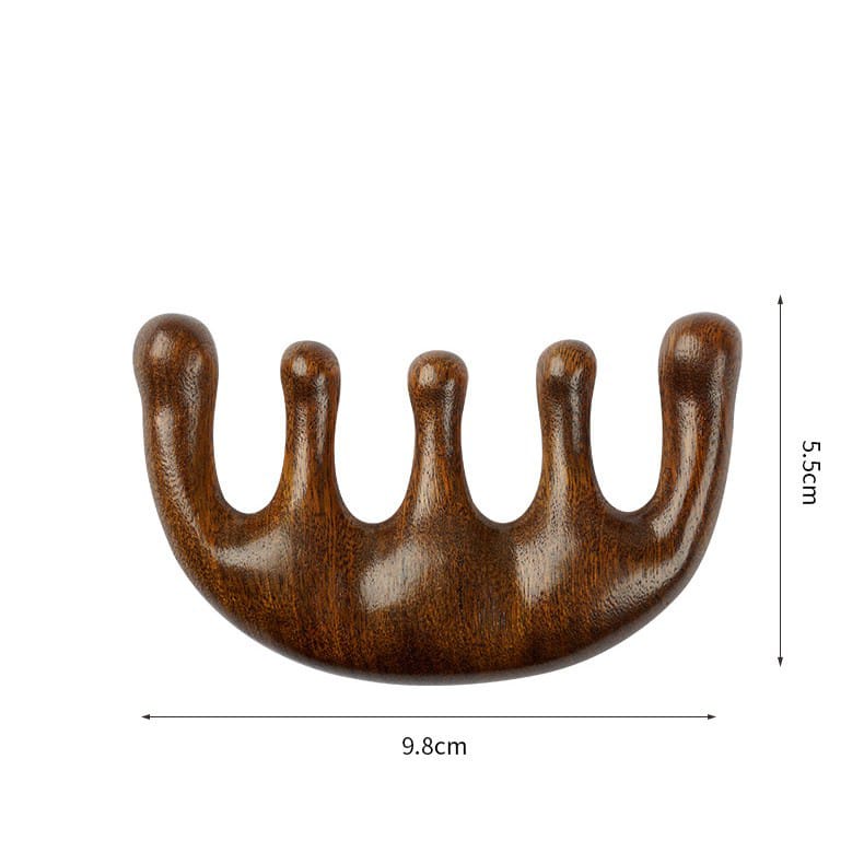 Health Preservation Sandalwood Hair Comb Massage for Men and Women ...