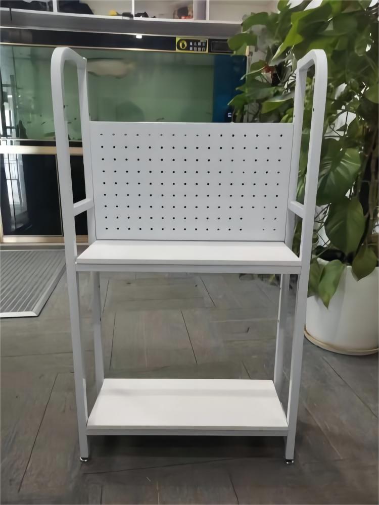 Desktop rack, minimalist bookshelf, desktop hole board storage rack ...
