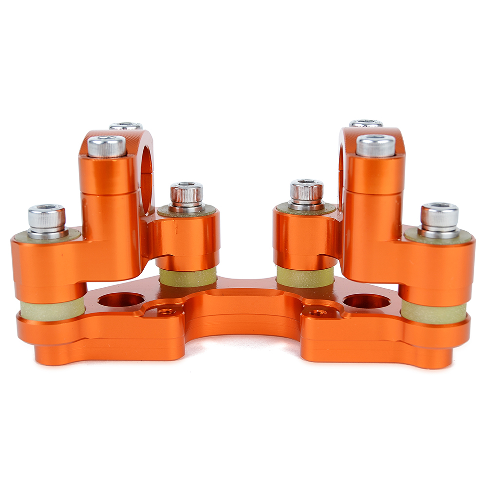 Motorcycle Handlebar Riser Handle Bar Mount Clamp Extend Adapter for ...