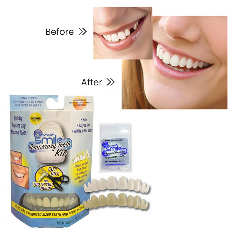 Falseteeth solid High Quality False Teeth Beauty Veneers Temporary ...
