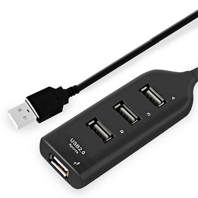 USB Hub for Laptop PC 4 Port USB2.0 Distribution Splitter Fast Adapter ...