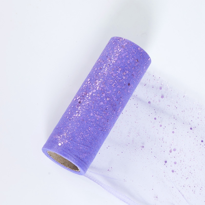 15cm*10yards/pc Sparkling Tulle Roll Ribbon Sequin Sheer Fabric Flower ...