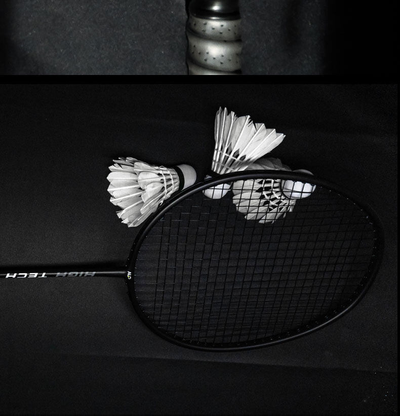 ALPSPORT RR 2Pcs+Bag Free Shuttlecock 4U Max 26LBS G5 Black Badminton ...
