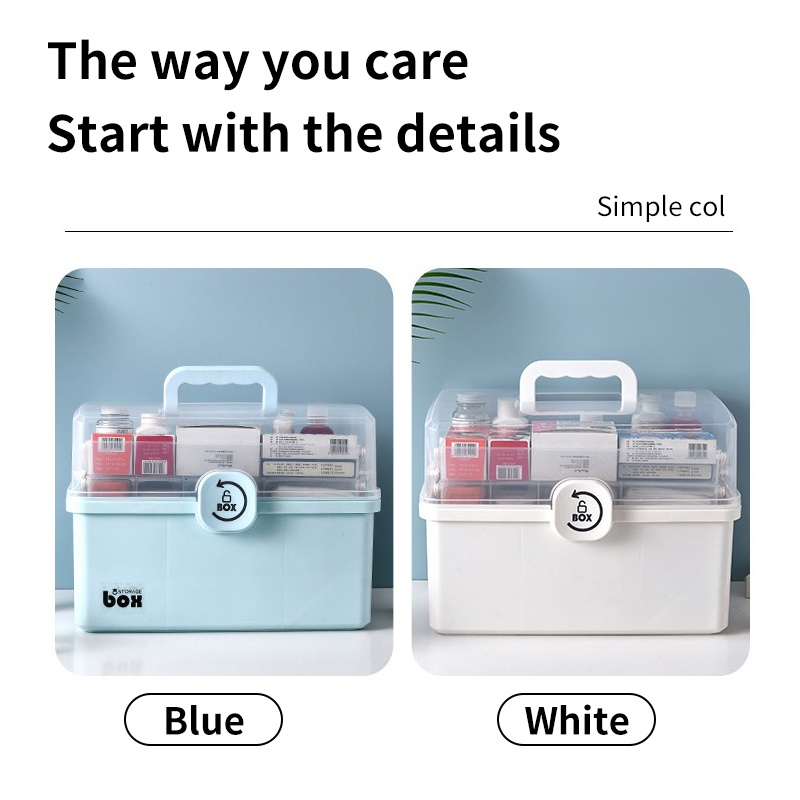 IKEA Durable Medical Box Multi Purpose Household First Aid Kit Medicine