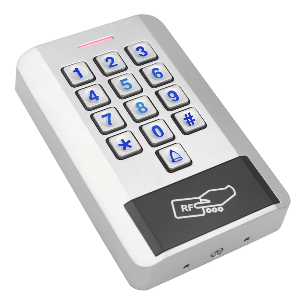 125KHZ RFID Password Keypad Access Control Backlight Waterproof IP68 ...