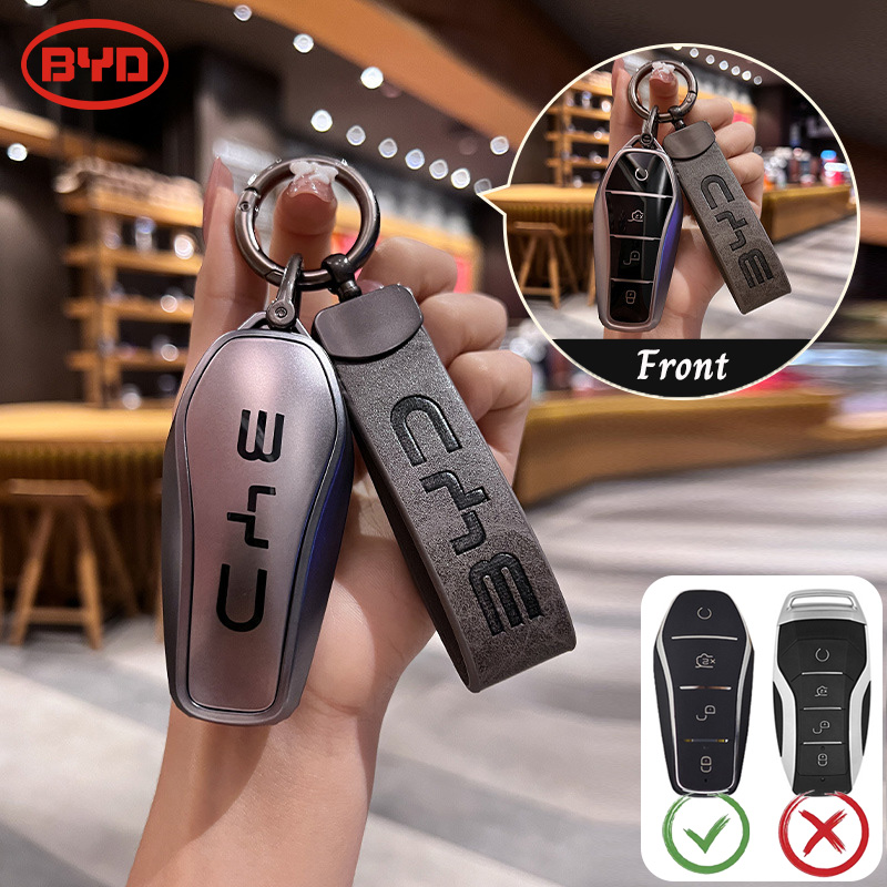 BYD car key case suitable For BYD M6 shark Atto2 Atto3 Seal Dolphin ...