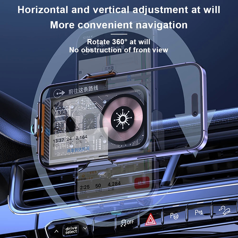 Car Infrared Sensing Transparent Car Wireless Appliance Car Navigation ...