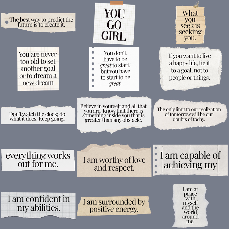 VintageNote 60pcs English Tear-Off Stickers – Retro Sentence Decorative ...