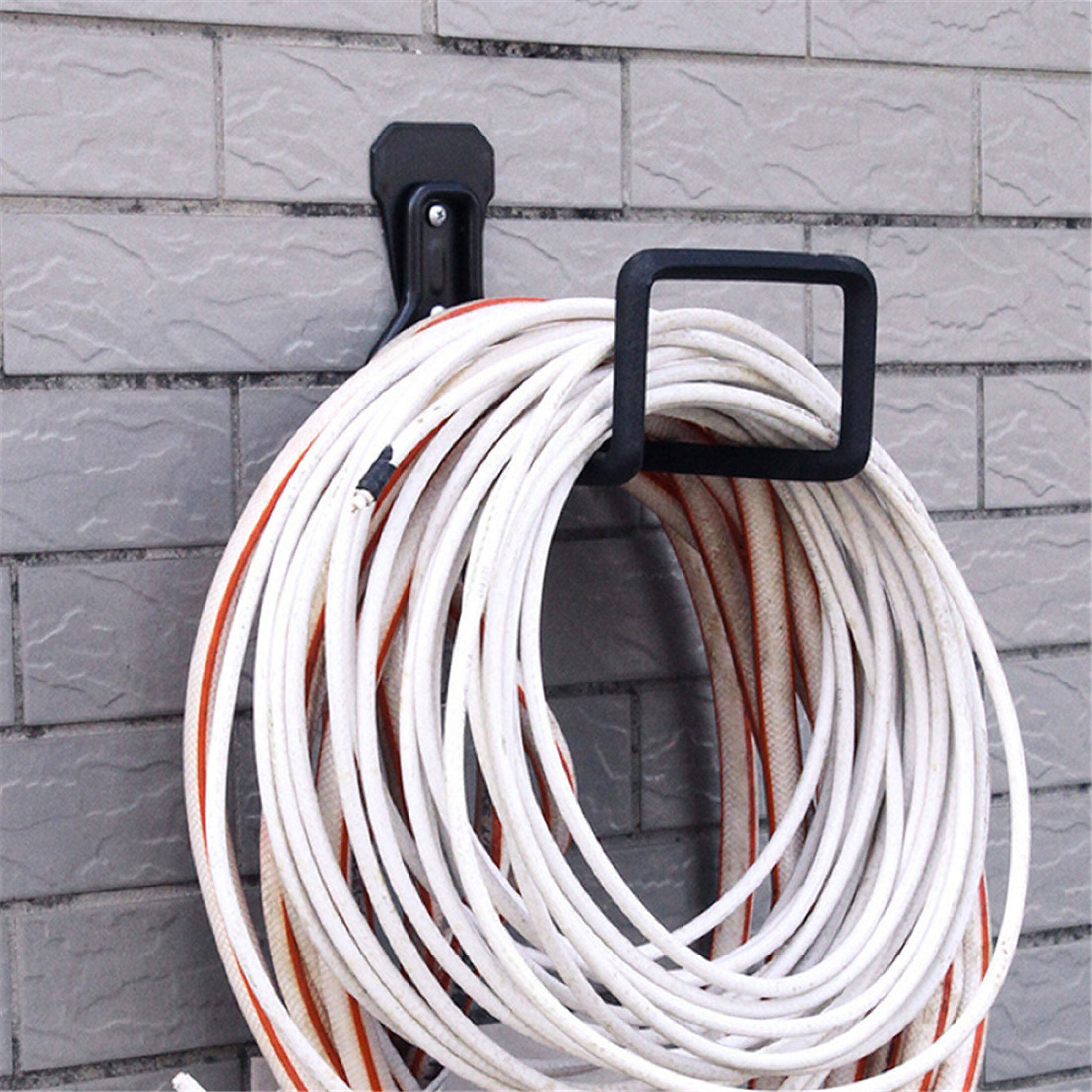 Metal Garden Hose Holder Wall Water Hose Holder Heavy Duty Hose Hanger ...