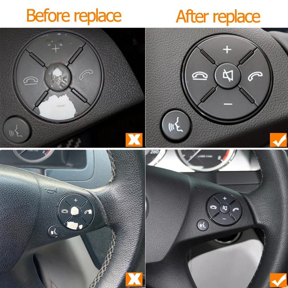 Car Multi-Function Steering Wheel Button Keys For Mercedes Benz C E GLK ...