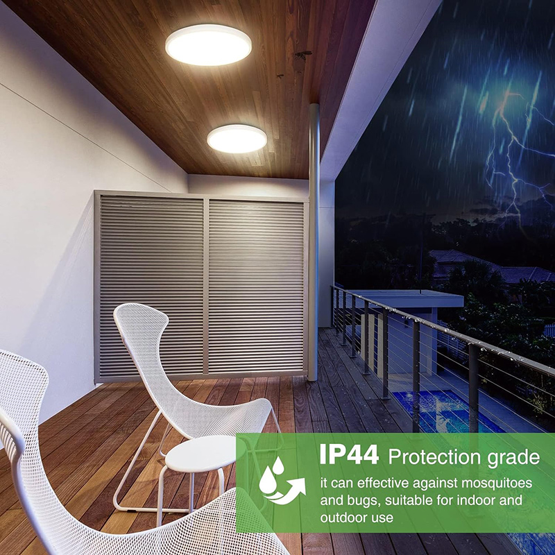 Radar Motion Sensor Ceiling Light Damp proof Siling Lampu Panel Lights ...