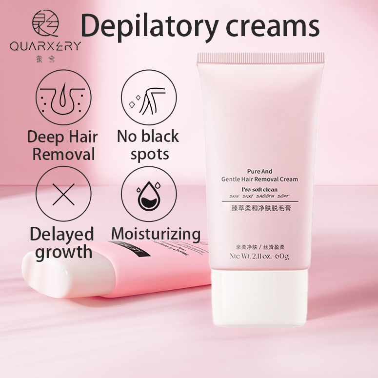 【Official Original】QUARXERY Hair Removal Cream Painless Depilatory