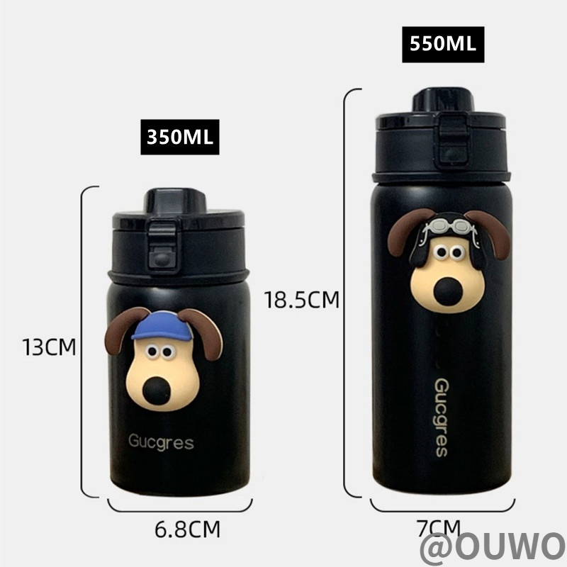 OUWO丨MY Ready Stock Muji Style 316 Stainless Steel Thermos Cup 550ml ...