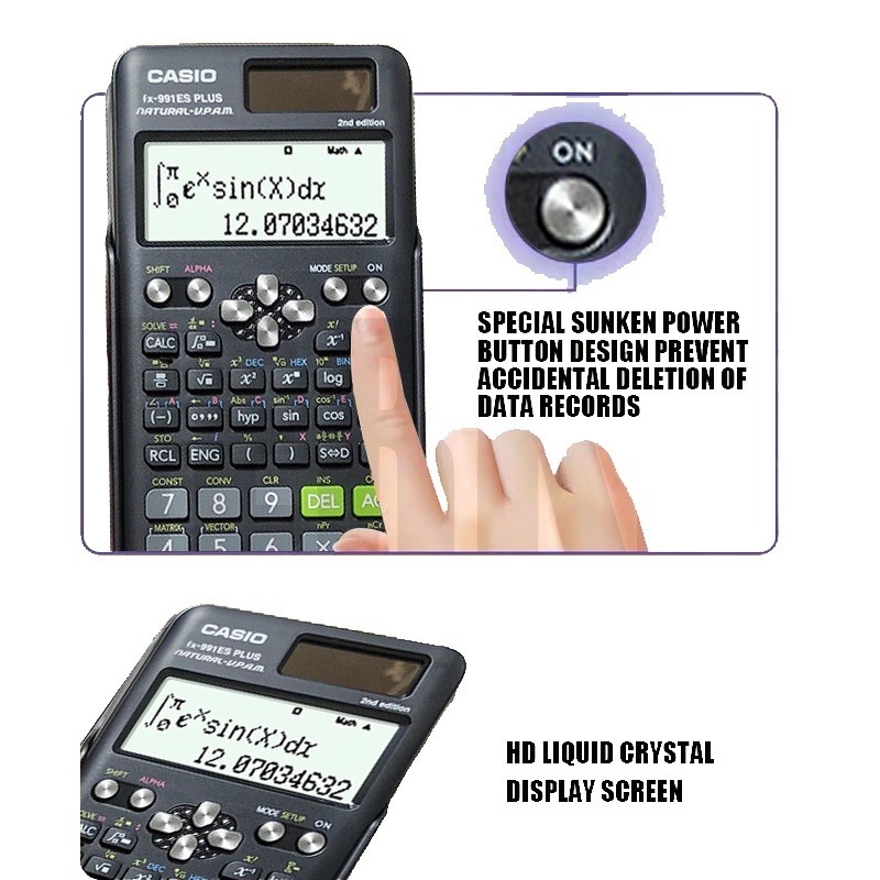 CASIO FX-991ES PLUS SCIENTIFIC CALCULATOR - Thef:;llstop