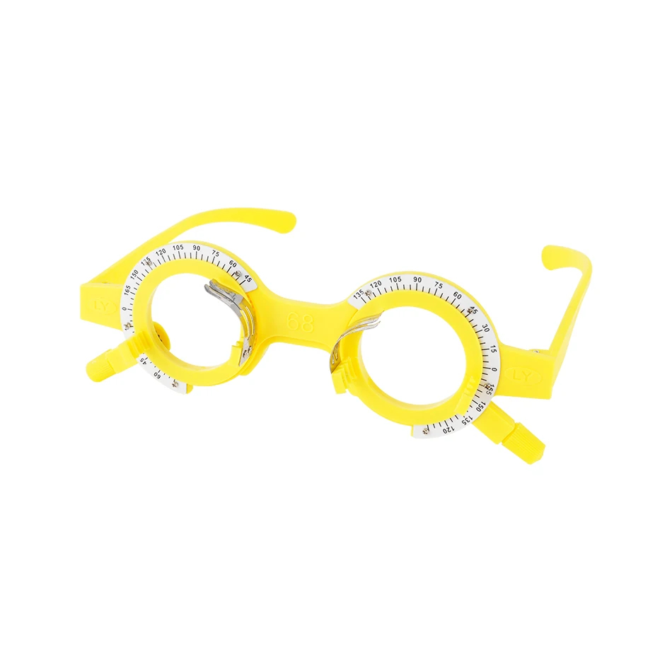52-70mm Fixed PD ABS Optical Trial Frame Optometry Trial Lens Frame ...