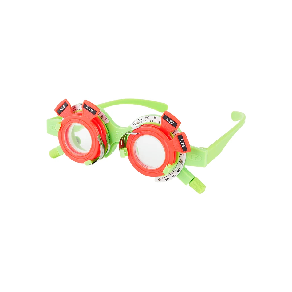 52-70mm Fixed PD ABS Optical Trial Frame Optometry Trial Lens Frame ...