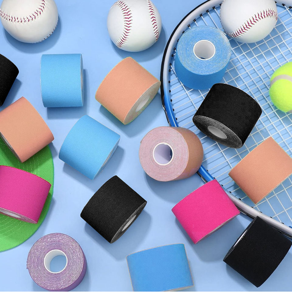 AOLIKES 1PCS 5x500cm Sports Waterproof Kinesiology Tape Stickers ...