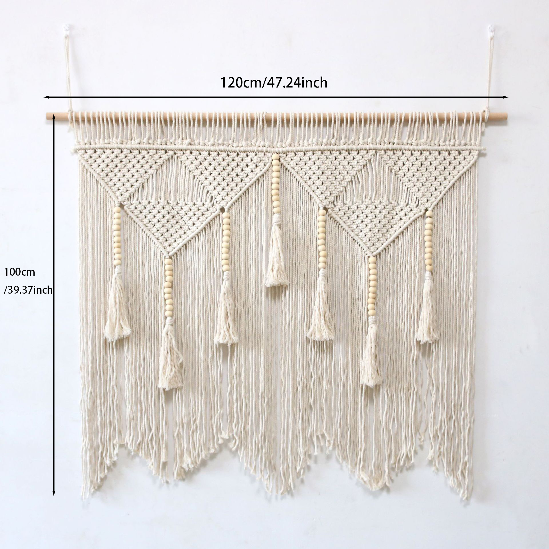 Macrame Wall Hanging Boho Tapestry Macrame Wall Decor Art Chic