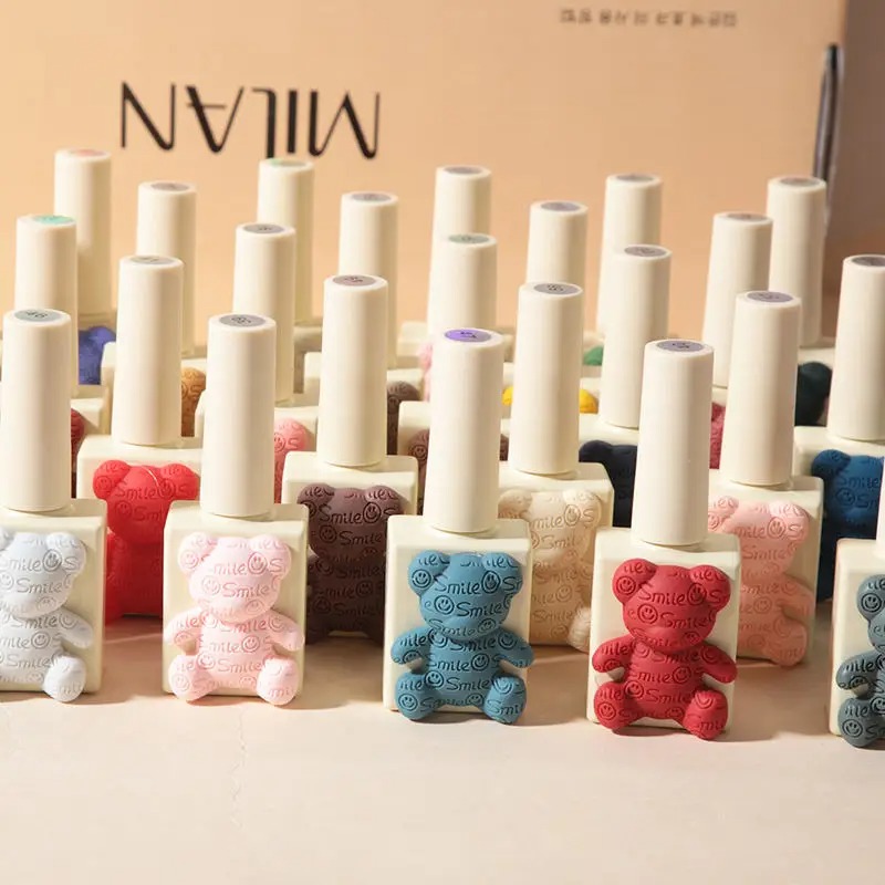 【With Chart】Xpmarke15ml 60 color Bear Show whiteness Gel Nail Polish
