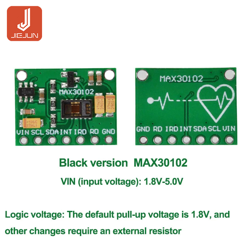 MAX30100 MAX30102 Heart Rate Sensor Module Puls Detection Blood Oxygen ...