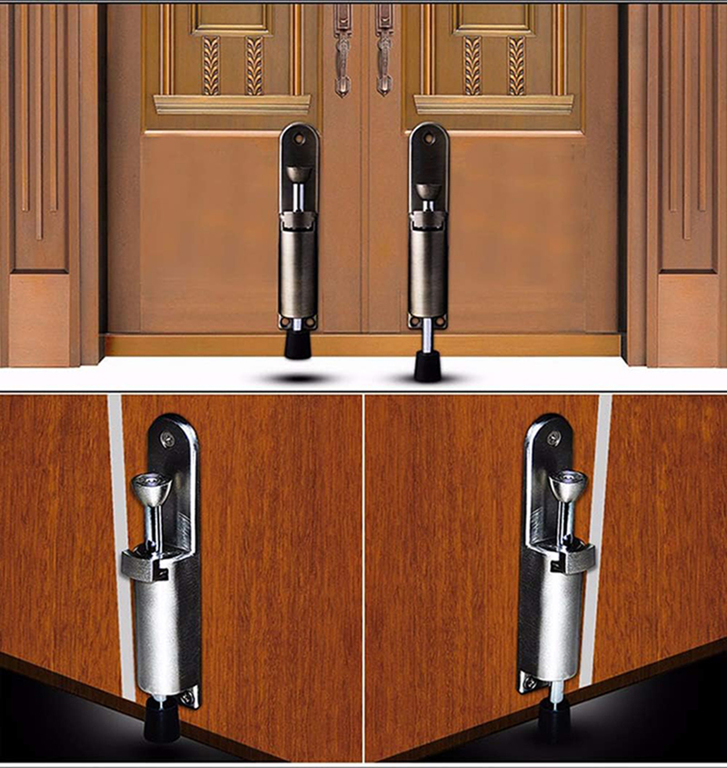 KIPRUN Stainless Steel Telescopic Spring-Loaded Door Holder Adjustable ...